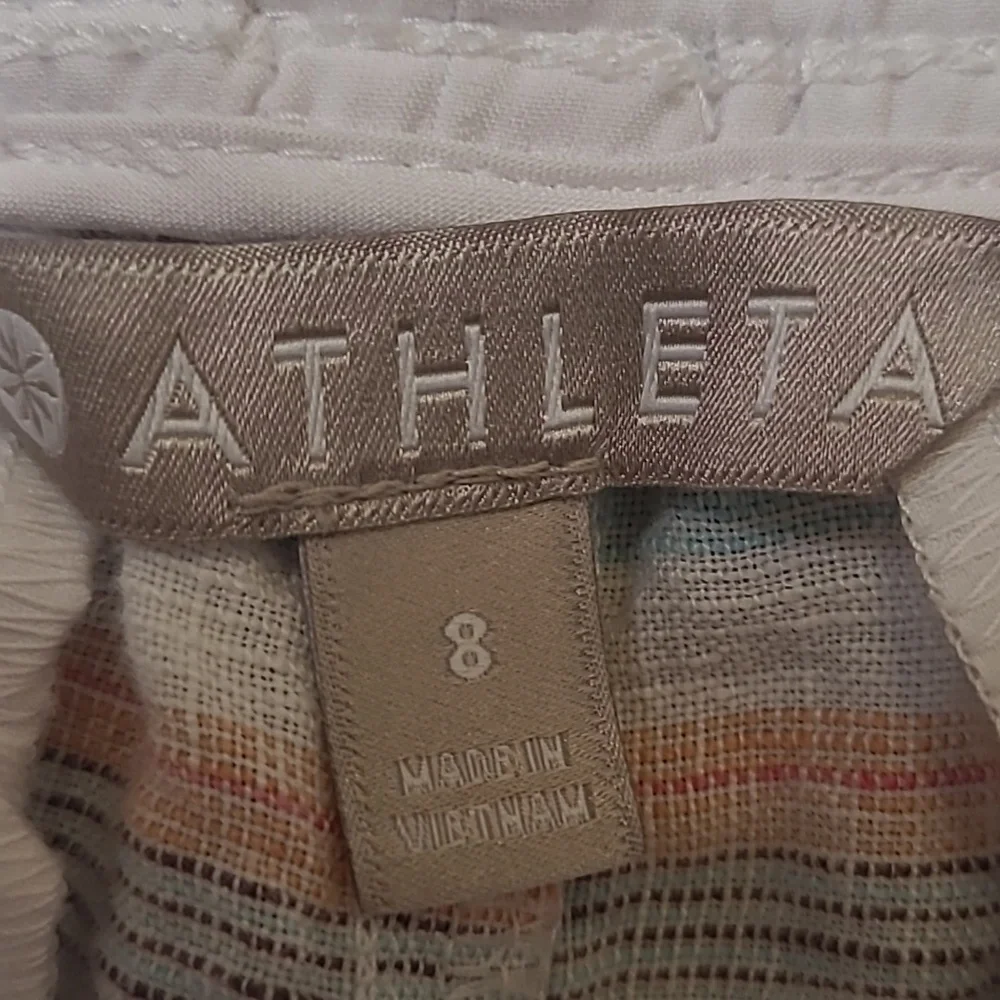 Athleta Multicolor Striped Athletic Shorts‎